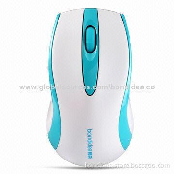 CE/FCC/RoHS Mark 2.4GHz Wireless Optical Mouse with 1,600dpi High-resolution